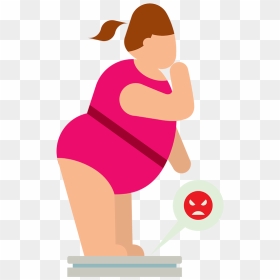 Fat Woman Png - Obesity Woman Icon, Transparent Png - fat png