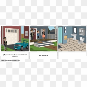 Domestic Violence Storyboard Template, HD Png Download - jeffy png