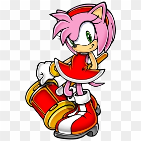 Sonic News Network - Amy Rose Sonic Advance 2, HD Png Download - amy rose png
