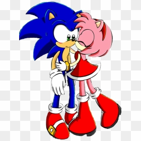 Sonic & Amy Rose , Png Download - La Novia De Sonic, Transparent Png - amy rose png