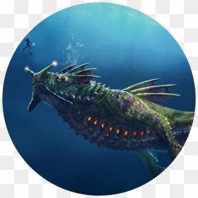 Have Some Subnautica Icons They"re All Leviathans Bc - Sea Dragon Leviathan, HD Png Download - subnautica png
