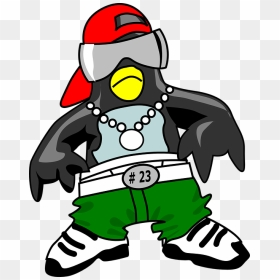 Penguin Rapper, HD Png Download - rapper png