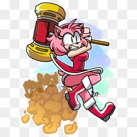 Amy Rose Hentai Scat Clipart , Png Download, Transparent Png - amy rose png