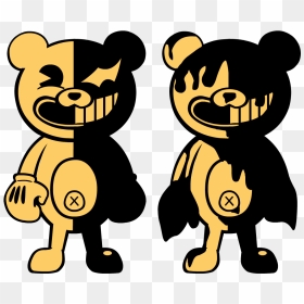 Image Result For Monokuma - Danganronpa Bendy And The Ink Machine, HD Png Download - monokuma png