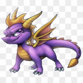 Spyro Transparent Background, HD Png Download - spyro png