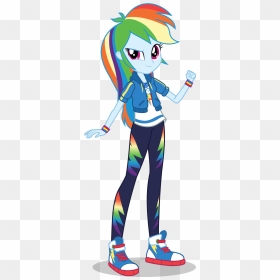 My Little Pony Girls Rainbow Dash Twilight Sparkle - Equestria Girls Rainbow Dash, HD Png Download - pinkie pie png