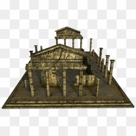 Sinagoga Irodiană Carpenaum 2 Transparent - Ruins, HD Png Download - ruins png