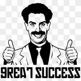 Meme Great Success - Borat Great Success Icon, HD Png Download - meme man png