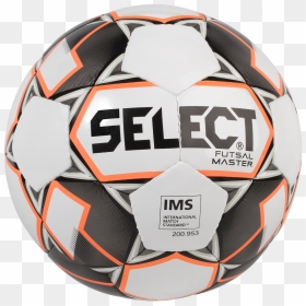 Select Futsal Master White, HD Png Download - master ball png