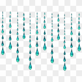 #raindrops #rain #border #edge #drops #tears #water - San Bartolomeo All'isola, HD Png Download - wet emoji png