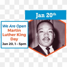 Explorium January 20 Flyer - Martin Luther King Jr Best, HD Png Download - martin luther king jr png