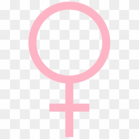 Feminism Drawing Lipstick - Female Symbol Light Pink, HD Png Download - feminist png