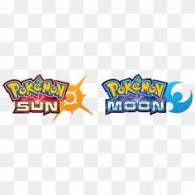 Pokemon Title Png - Pokemon Sun And Moon Logo Transparent, Png Download - pokemon sun and moon png