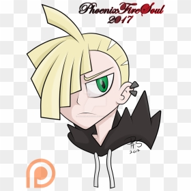 Gladion By Phoenix Fire Soul - Cartoon, HD Png Download - pokemon sun and moon png