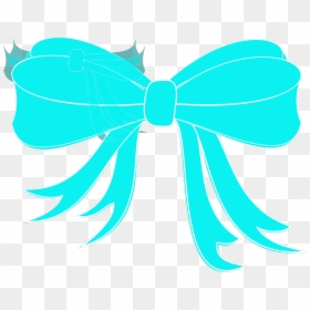 Turquoise Bow Ribbon Svg Clip Arts - Imagenes De Moño Negro, HD Png Download - minecraft bow png