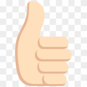 Thumbs Up Emoji Clipart - Thumbs Up Emoticon Vector, HD Png Download - thumbs down emoji png