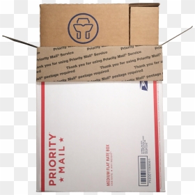 Usps Flat Rate Pint Can Shipping Box - Drink Can, HD Png Download - usps logo png