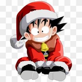 Frost Transparent Merry Christmas - Kid Goku Merry Christmas, HD Png Download - kid goku png