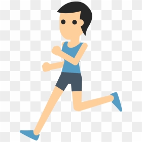 Transparent Running Person Png - Clipart Character Running Png, Png Download - athlete png