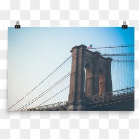 Brooklyn Bridge Poster, HD Png Download - brooklyn bridge png