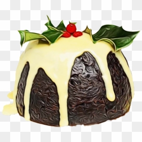 Plum Pudding Png Transparent - Transparent Christmas Pudding Png, Png Download - dessert png