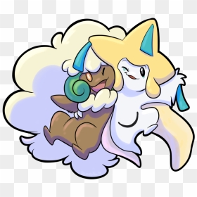 Jirachi Whimsicott, HD Png Download - jirachi png