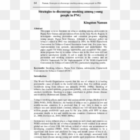 Document, HD Png Download - tobacco png