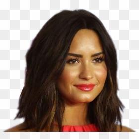 Smiling Demi Lovato Png Transparent Image - Demi Lovato And Billie Eilish, Png Download - demi lovato png