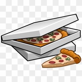Image Boxes Of Png - Square Box Round Pizza Triangle Slices, Transparent Png - slice of pizza png
