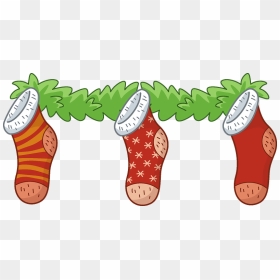Christmas Stocking Clipart, HD Png Download - stocking png