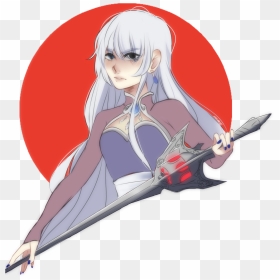 Rwby Weiss Schnee Shame On Queue Fallsmaiden - Anime, HD Png Download - february png