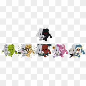 Monokuma And The Monokubs, HD Png Download - monokuma png