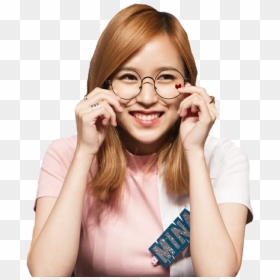° Mina Pngs ~  ° [ Requested ] ° Please Like/reblog - She Has To Wear Glasses, Transparent Png - twice png