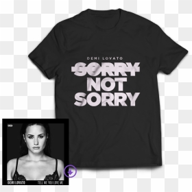 Black Sns Tee Super Digital Album - Demi Lovato Tour Shirts, HD Png Download - demi lovato png