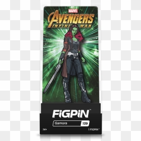 Marvel Avengers Infinity War - Gamora Figpin, HD Png Download - gamora png