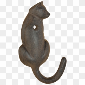 Cat Tail Hook Ass - Żeliwny Wieszak Kot, HD Png Download - cat tail png