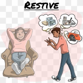 Word Relax Clipart Transparent Jpg Library Download - Cartoon, HD Png Download - relax png