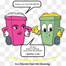 Does Your Trash Bin Have Bin Breath - Gambar Untuk Buang Sampah Pada Tempatnya, HD Png Download - trash bin png