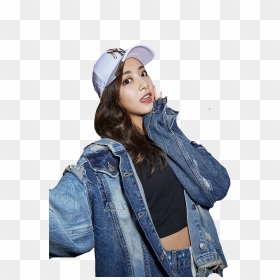 Twice Tzuyu Png No - Mlb X Twice Selfie, Transparent Png - twice png