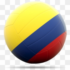 Download Flag Icon Of Colombia At Png Format - Volleyball, Transparent Png - colombia flag png