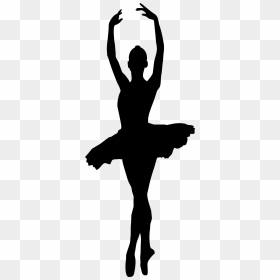 Kingaroy Silhouette Drawdy Dance School Ballet Dancer - Ballerina Silhouette, HD Png Download - ballet png