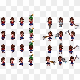 Stardew Valley Player Sprite , Png Download - Stardew Valley Farmer Sprite Mod, Transparent Png - stardew valley png