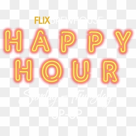 Orange, HD Png Download - happy hour png