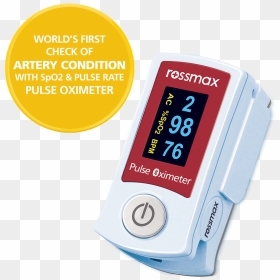 Rossmax Finger Pulse Oximeter Sb210, HD Png Download - pulse png