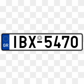 Thumb Image - Eu License Plate Vector, HD Png Download - license plate png