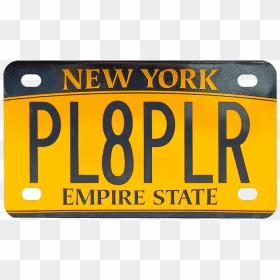 Img03 - New York Motorcycle Plate, HD Png Download - license plate png