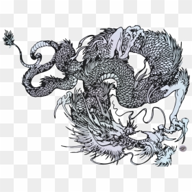Japanese Dragon Transparent - Japanese Dragon Png, Png Download - vhv