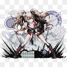 Enoshima Junko, HD Png Download - monokuma png