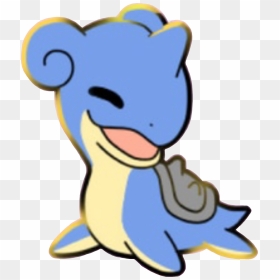 Enamel Pin Design By Cosmic Brat - Cartoon, HD Png Download - lapras png
