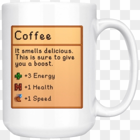 Coffee, Stardew Valley, It Smells Delicious, Energy, - Stardew Valley Coffee Png, Transparent Png - stardew valley png